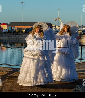 Portsmouth Historic viktorianische Märkte, 29. November 2019 Stockfoto