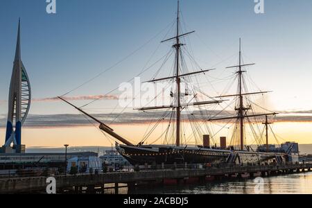 Portsmouth Historic viktorianische Märkte, 29. November 2019 Stockfoto