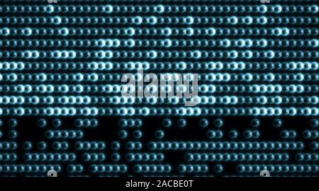 Technologische abstrakt Hintergrund von Dots Stockfoto