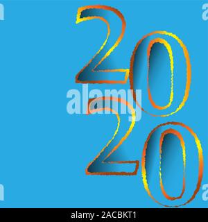 Frohe Weihnachten Schriftzug, Vector Illustration. Grafische Zusammenfassung Hintergrund. Neues Jahr 2020 Hintergrund, neues Jahr Muster Stock Vektor