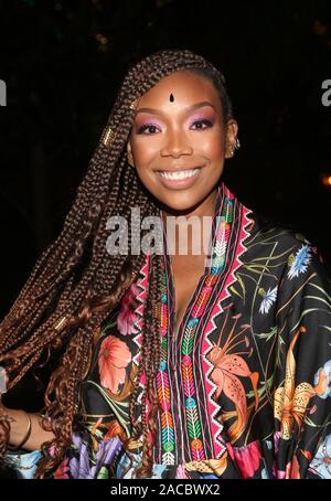 Los Angeles, Kalifornien, USA. 01 Dez, 2019. Los Angeles, Kalifornien, USA. 01 Dez, 2019. Brandy, auf der 29. jährlichen DIVAS einfach Singen auf der Welt-AIDS-Tag an Taglyan kulturellen Komplex in Los Angeles, Kalifornien am 1. Dezember 2019. Kredit Faye Sadou/MediaPunch Stockfoto