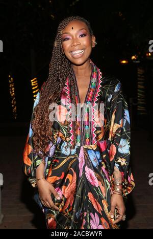 Los Angeles, Kalifornien, USA. 01 Dez, 2019. Los Angeles, Kalifornien, USA. 01 Dez, 2019. Brandy, auf der 29. jährlichen DIVAS einfach Singen auf der Welt-AIDS-Tag an Taglyan kulturellen Komplex in Los Angeles, Kalifornien am 1. Dezember 2019. Kredit Faye Sadou/MediaPunch Stockfoto