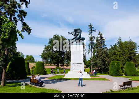 Spomenik zahvalnosti Francuskoj, Denkmal der Dankbarkeit an Frankreich, Kalemegdan, Belgrad, Serbien Stockfoto