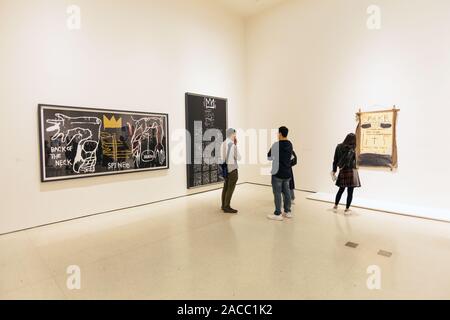 Basquiats "DEFACEMENT" Guggenheim Stockfoto