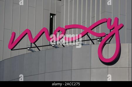 Neue Moxy Hotel in Southampton Stockfoto