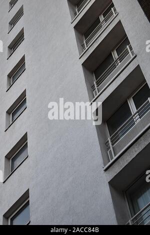 Moderne Wohnblock in Bermondsey, London Stockfoto