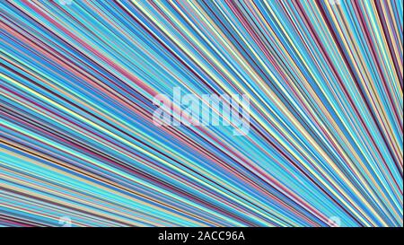 Bunte Linien Ausbreiten. Zusammenfassung Hintergrund Stockfoto