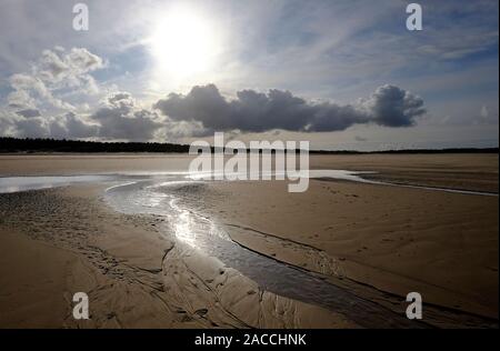 Wells-next-the-Sea Beach, North Norfolk, England Stockfoto