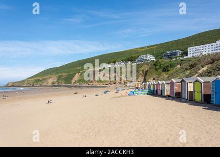 Saunton Sands Beach, Saunton, Devon, England, Vereinigtes Königreich Stockfoto