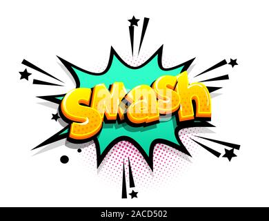 Comics text Werben phrase Verkauf pop art Stock Vektor