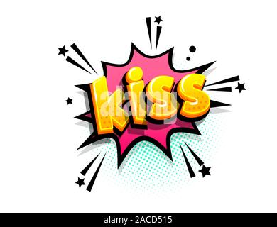 Comics text Werben phrase Verkauf pop art Stock Vektor