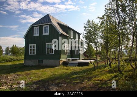 Sulitjelma Minenstadt Museum Stockfoto