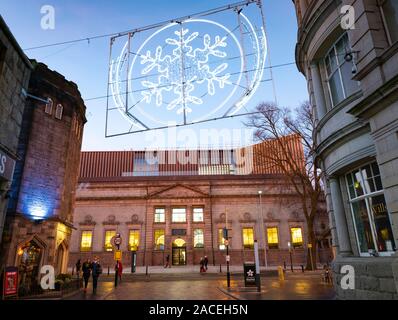 Neue wiedereröffnet Aberdeen Art Gallery nach Sanierung neuer Boden in Aberdeen, Schottland, UK hinzufügen Stockfoto