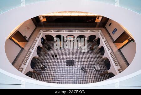 Neue wiedereröffnet Aberdeen Art Gallery nach Sanierung neuer Boden in Aberdeen, Schottland, UK hinzufügen Stockfoto