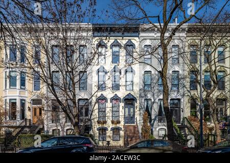 Wohnhaus im Lincoln Park Nachbarschaft Stockfoto