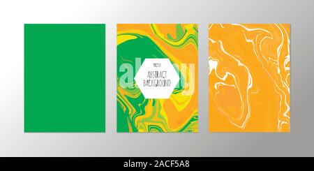 Vektor abstrakt design trend zu Hintergründen Marmor Textur, abstrakte Flüssigkeit Stock Vektor