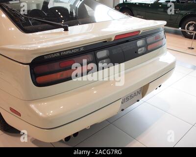 1989 Nissan Fairlady Z 2 durch 2 300 ZX Twin-Turbo am NIssan Global Headquarters Galerie. Stockfoto