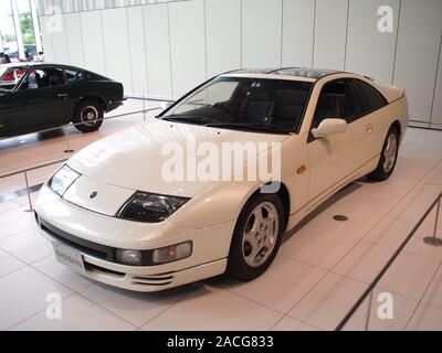 1989 Nissan Fairlady Z 2 durch 2 300 ZX Twin-Turbo am NIssan Global Headquarters Galerie. Stockfoto