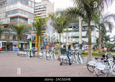 LIMA, PERU - September 08 th 2019: Alternative Transportmittel für die Bewohner der Stadt Lima in Peru Stockfoto