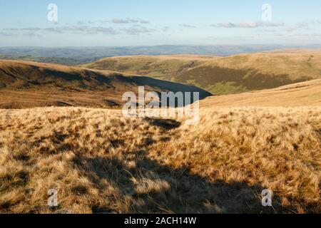 Die carmarthen Ventilator im Schnee, South Wales Stockfoto