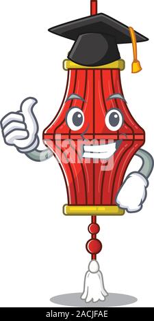 Gerne chinesisch Papierlaternen trägt einen schwarzen Staffelung hat Stock Vektor