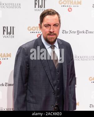 New York, NY - Dezember 2, 2019: Todd Douglas Miller besucht die IFP 29. jährliche Gotham Independent Film Awards, die Cipriani Wall Street Stockfoto