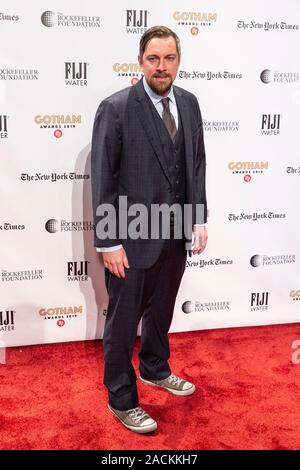 New York, NY - Dezember 2, 2019: Todd Douglas Miller besucht die IFP 29. jährliche Gotham Independent Film Awards, die Cipriani Wall Street Stockfoto