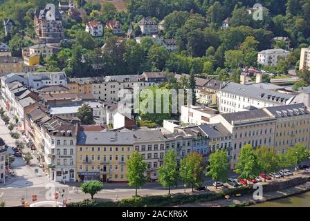 Bad Ems an der Lahn, Rheinland-Pfalz, Deutschland, Europa Stockfoto