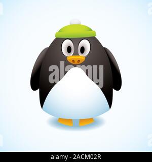 Cartoon Penguin hat Stockfoto