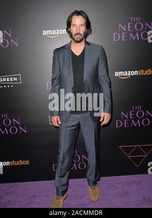 KEANU REEVES SCHAUSPIELER CINERAMA DOME HOLLYWOOD LOS ANGELES USA 13.06 ...