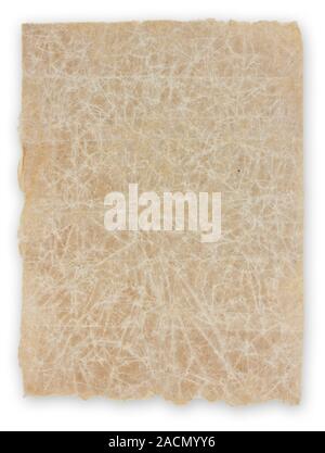 Sammlung von verschiedenen Papieren auf weißem Hintergrund. Stockfoto