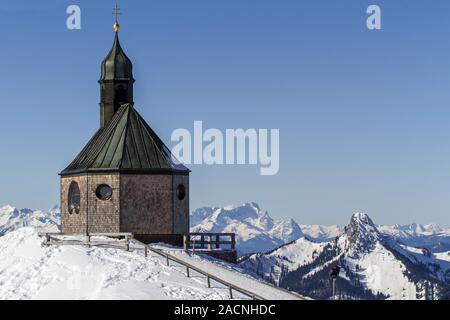 Kapelle auf dem Wallberg, Bayern Stockfoto