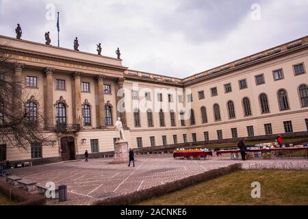 Humboldt-Universität zu Berlin Stockfoto