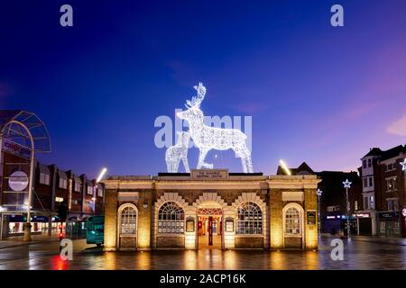 Shambles Markthalle, Stockton on Tees Stockfoto