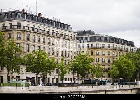 Typisch französische Gebäude Stockfoto