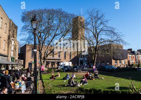 Hornsey Rathaus, 1933 von Reginald Uren, Hornsey, London, England Stockfoto