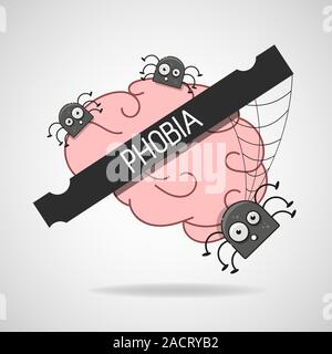 Abbildung: Trauma Wort Geeignet für Poster oder ein T-Shirt drucken. Stock Vektor