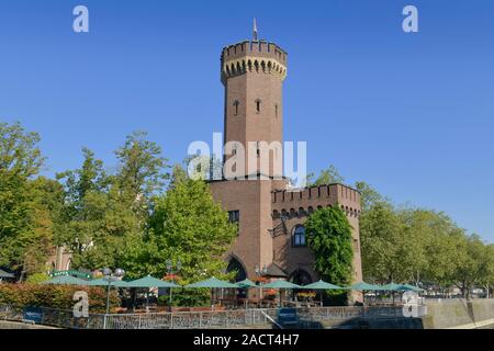 Malakoffturm, Rheinau-Hafen, Köln, Nordrhein-Westfalen, Deutschland Stockfoto