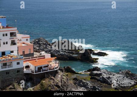 Punta Blanca in Puerto de Santiago, Los Gigantes, Teneriffa, Kanarische Inseln, Spanien, Europa Stockfoto