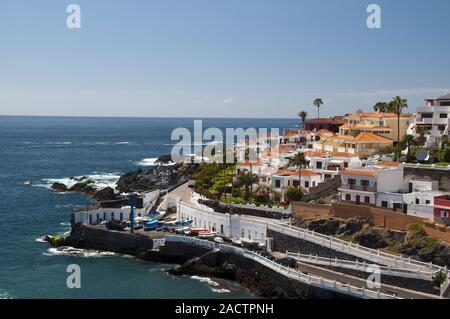 Punta Blanca in Puerto de Santiago, Los Gigantes, Teneriffa, Kanarische Inseln, Spanien, Europa Stockfoto