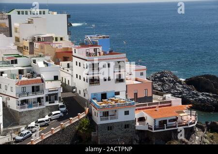 Punta Blanca in Puerto de Santiago, Los Gigantes, Teneriffa, Kanarische Inseln, Spanien, Europa Stockfoto