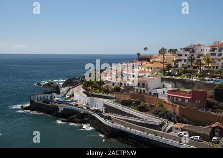 Punta Blanca in Puerto de Santiago, Los Gigantes, Teneriffa, Kanarische Inseln, Spanien, Europa Stockfoto