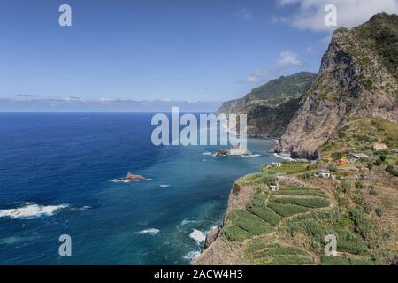 Nordküste von Madeira, Portugal Stockfoto