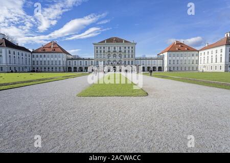 Schloss Nymphenburg in München, Bayern Stockfoto