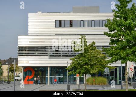 Hochschule Düsseldorf HSD, Münsterstraße, Düsseldorf, Nordrhein-Westfalen, Deutschland Stockfoto