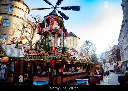 Stuttgart, un-Mercadillo navideño con mucho Encanto Stockfoto