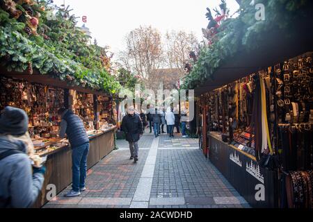 Stuttgart, un-Mercadillo navideño con mucho Encanto Stockfoto