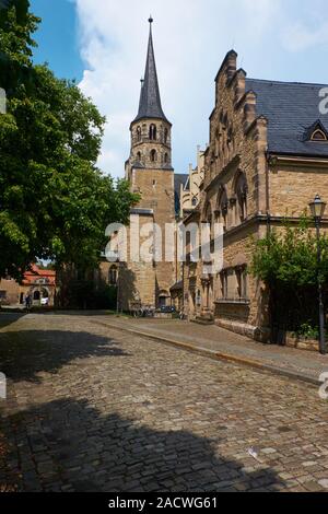 Schloss und Kathedrale in Merseburg, Sachsen-Anhalt, Deutschland Stockfoto