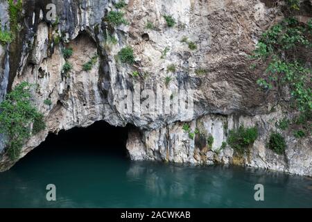 Quelle des Buna-Flusses in Bosnien und Herzegowina Stockfoto