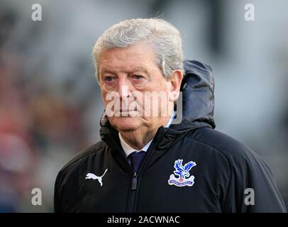 30. November 2019, Turf Moor, Burnley, England; Premier League, Burnley v Crystal Palace: Crystal Palace Manager Roy Hodgson Credit: Conor Molloy/News Bilder Stockfoto